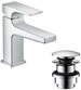 hansgrohe Waschtischarmatur Metropol 100 Mit Hebelgriff mit Push-Open...