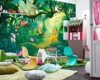 Komar Fototapete Lion King Jungle - Gr&ouml;&szlig;e 368 x 254 cm, glatt, bedruckt,