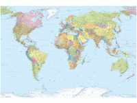 Komar World Map 248 x 368 cm (XXL4-038)