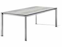 Sieger Exclusiv FH Tischsystem Tischgestell, Aluminium, 220 x 100 x 74 cm, v....