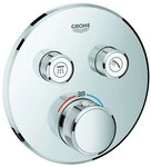 Grohe Unterputzarmatur Grohtherm SmartControl Thermostat mit 2 Absperrventilen...