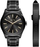 ARMANI EXCHANGE Quarzuhr AX7102, (Set, 2-tlg., mit Armband), Armbanduhr, Herrenuhr,
