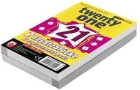 N&uuml;rnberger Spielkarten Spiel, Twenty One - Ersatzbl&ouml;cke (2 St&uuml;ck) - deutsch