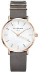 ROSEFIELD Quarzuhr ROSEFIELD Damenuhr West Village 33mm Grau