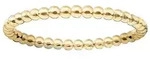 THOMAS SABO Silberring TR2122-413-12, Damenring K&uuml;gelchen vergoldet goldfarben