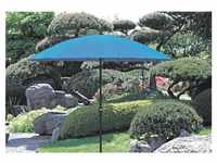 Garden Pleasure Sonnenschirm, mit 24 Streben, blau