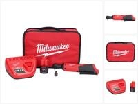 Milwaukee Umschaltknarre M12 IR-201B Akku Ratsche 12 V 47 Nm 3/8" + 1x Akku 2,0...