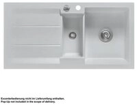 Systemceram K&uuml;chensp&uuml;le KeraDomo GENEA 100 Handbedienung Alu, 100/510 cm