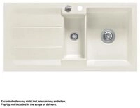 Systemceram K&uuml;chensp&uuml;le KeraDomo GENEA 100 Handbedienung Jasmin, 100/510 cm