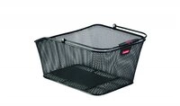 KlickFix Fahrradkorb City Korb 2 Korbklip Korb robust schwarz
