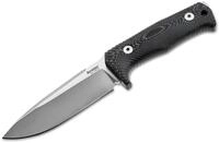 LionSteel Universalmesser LionSteel T5 Satin Black Micarta