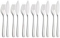 WMF Fischbesteck Vision Fischbesteck-Set, 12-teilig, Cromargan protect&reg;...