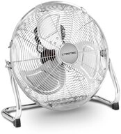 TROTEC Bodenventilator TVM 14, Chrom, Ventilator, Windmaschine, L&uuml;fter