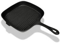 vidaXL Grillrost, Grillpfanne Gusseisen 24 x 23 cm