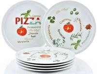 Retsch Arzberg Pizzateller Italia, (6 St), Teller Set, Porzellan