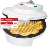CLATRONIC Waffeleisen WA 3491, Waffeleisen, 2 gro&szlig;e Backfl&auml;chen