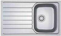 FRANKE Edelstahlsp&uuml;le, rechteckig, 86/50 cm, (1 St)