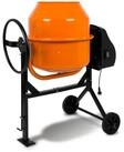 EBERTH Betonmischer 140L Elektrisch, 550W Motor, Gestell, Trommel und Zahnkranz aus