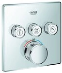 Grohe Unterputzarmatur Grohtherm SmartControl Thermostat mit 3 Absperrventilen...