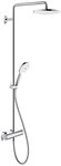 Duravit Duschsystem C.1, H&ouml;he 120 cm, Serie mit Brausethermostat - Chrom...