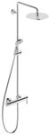 Duravit Badarmatur C.1 Serie Duschsystem mit Einhebel-Brausemischer - Chrom Hochglanz