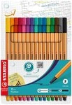 STABILO Fineliner STABILO Fineliner point 88&reg; 15er Set