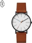 SKAGEN Quarzuhr SIGNATUR SKW6374, Armbanduhr, Herrenuhr, Damenuhr, analog,
