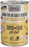 MAC'S Huhn pur mit ganzen Herzen 400 g - 6 St&uuml;ck, f&uuml;r: Katze