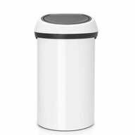 Brabantia M&uuml;lleimer Touch Bin White 60 L