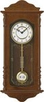 AMS Pendelwanduhr W7013/1 (Quarzuhr, Holz-/Glasgeh&auml;use,Erle...