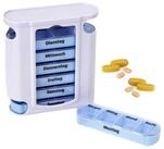 Marvita Med Pillendose 7 Tage Tablettenbox Pillendose Medikamentenplaner 1 St&uuml;ck