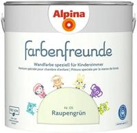 *Alpina* Wandfarbe 2,5 Liter Farbenfreunde Raupengr&uuml;n No. 5