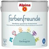 Alpina Wandfarbe 2,5 L. Farbenfreunde Geckogr&uuml;n No. 19