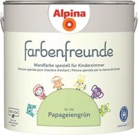 Alpina Wandfarbe 2,5 L. Farbenfreunde Papageiengr&uuml;n No. 6