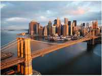Papermoon Fototapete Brooklyn Bridge Morning, glatt