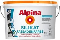 Alpina Fassadenfarbe Silikat Fassadenfarbe wei&szlig; matt