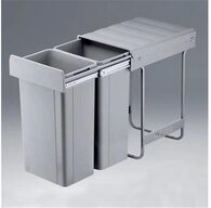 WESCO Einbaum&uuml;lleimer 757812-85 Big-Bio-Double 40 DT-32