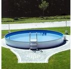 Steinbach Pool Rundpool Steinbach Stahlwand Swimming Pool "Styria rund", Stanzungen