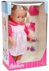 AMIA Babypuppe Amia Puppe mit Haar, 33 cm, inklusive Zubeh&ouml;r