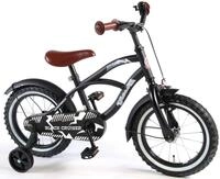 Volare Kinderfahrrad Black Cruiser Kinderfahrrad - 14 bzw. 18 Zoll - Schwarz -