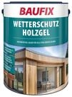 Baufix Holzschutzlasur Wetterschutz-Holzgel seidengl&auml;nzend, 5 Liter f&uuml;r ca....