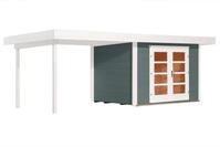 weka Gartenhaus 126 B Gr.1, Anbau ca. 300 cm, BxT: 645x316 cm, verschiedene Farben