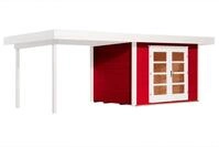 weka Gartenhaus 126 B Gr.1, Anbau ca. 300 cm, BxT: 645x316 cm, verschiedene...