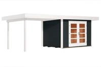 weka Gartenhaus 126 B Gr.2, Anbau ca. 300 cm, BxT: 645x377 cm, verschiedene...