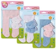 Heless Puppenkleidung Strumpfhose mit S&ouml;ckchen Gr&ouml;&szlig;e 35-45cm