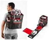 Elite Fahrradrucksack Elite Tasche Tri Box schwarz/rot, f&uuml;r Triathlon/Duathlon