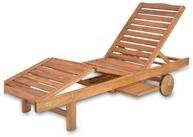 Hecht Gartenliege Resort A, Akazienholz, 199 x 62 x 30 cm (L x B x H),...