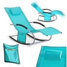 SoBuy Gartenliege OGS28, Relaxliege Schaukelliege Strandliege Outdoor,...