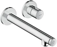 hansgrohe Unterputzarmatur Axor Uno Waschtischmischer Select Wandmontage...
