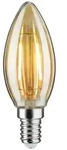 Paulmann LED-Filament 28524, E14, Extra-Warmwei&szlig;, LED goldfarben